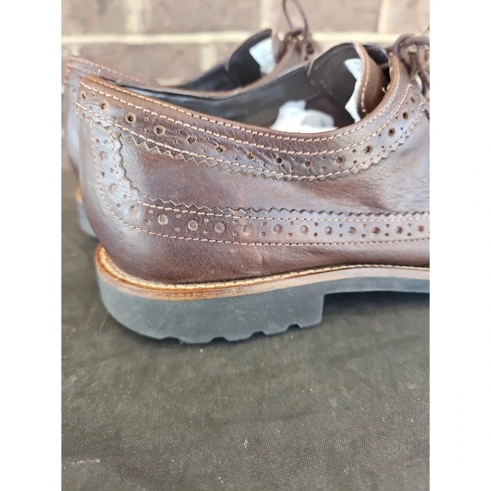 8 Rockport Adiprene By Adidas Leather Wingtip Oxford Dress Shoes